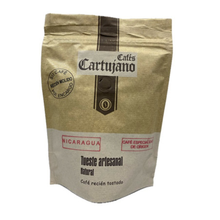 CAFÉ NICARAGUA MOLIDO 250g ESPECIALIDAD CAFÉS CARTUJANO SAN JOSÉ DEL VALLE CÁDIZ