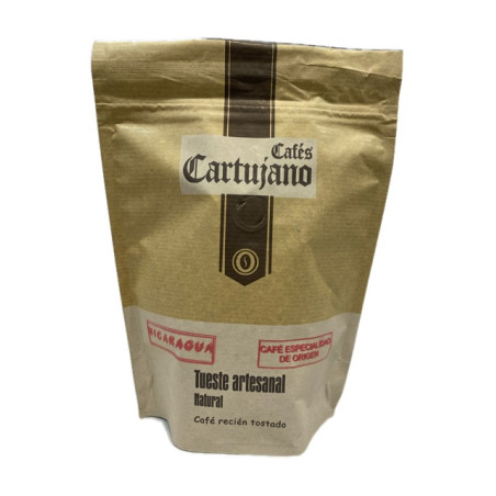 CAFÉ NICARAGUA EN GRANO 250g ESPECIALIDAD CAFÉS CARTUJANOS SAN JÓSE DEL VALLE CÁDIZ