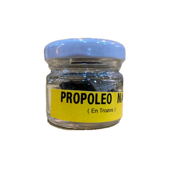 PROPOLEO NATURAL EN TROZOS TARRO 10 gr APICOLA PATIÑO CONIL CÁDIZ