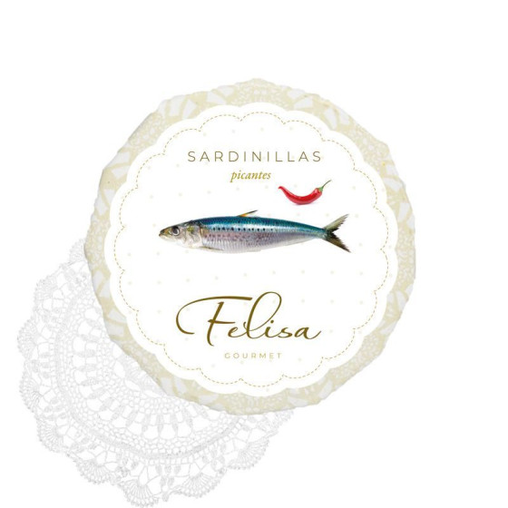 SARDINILLAS PICANTES EN ACEITE DE OLIVA 115gr FELISA GOURMET