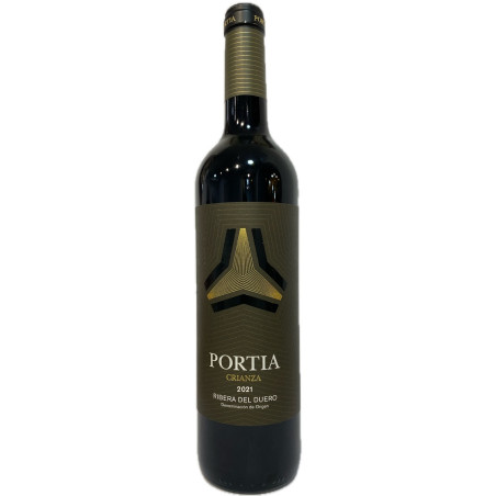VINO TINTO PORTIA CRIANZA RIBERA DEL DUERO 75 CL – AIRES DE CÁDIZ