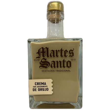 CREMA DE ORUJO ARTESANAL MARTES SANTO 70 CL – LICOR PREMIUM – AIRES DE CÁDIZ