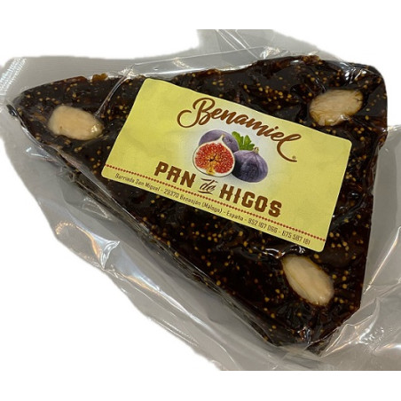 CUÑA DE PAN DE HIGOS 250 G BENAMIEL SIERRA DE GRAZALEMA