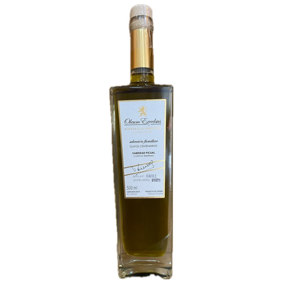 OLEUM EXCELSUS ACEITE DE OLIVA VIRGEN EXTRA PREMIUM 500ML – EXCLUSIVO DE LA SIERRA DE JAÉN