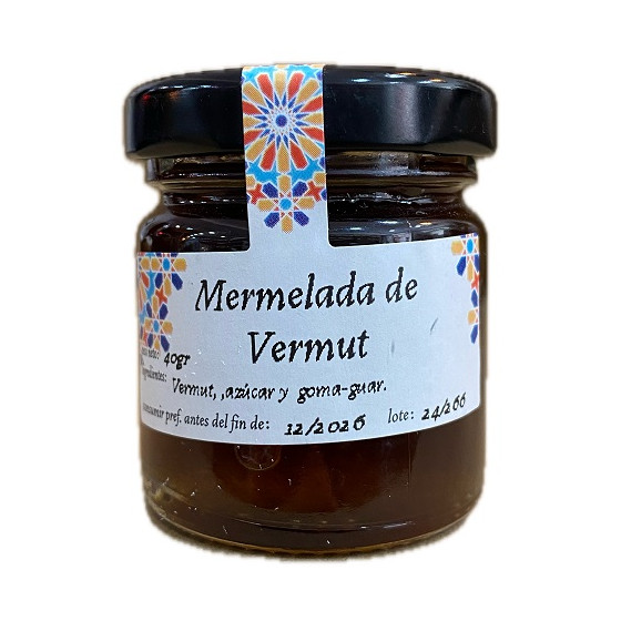 MERMELADA DE VERMOUTH MINI 40 gr EXPERIENCIAS DEL SUR