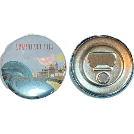 IMÁN REDONDO CAMPO DEL SUR 58CM – METAL ABRIDOR