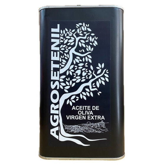 ACEITE DE OLIVA VIRGEN EXTRA AGROSETENIL 3 LITROS LATA GOURMET DE SETENIL DE LAS BODEGAS