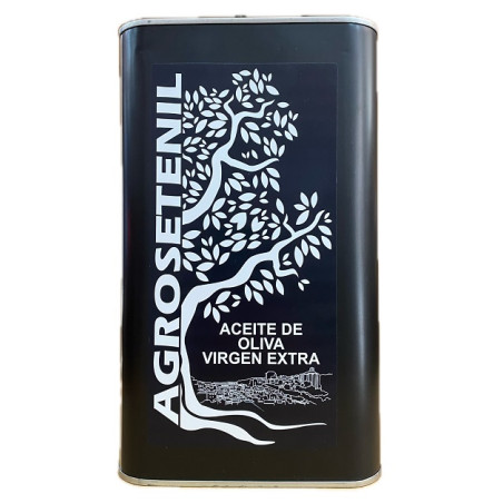 ACEITE DE OLIVA VIRGEN EXTRA AGROSETENIL 3 LITROS LATA GOURMET DE SETENIL DE LAS BODEGAS