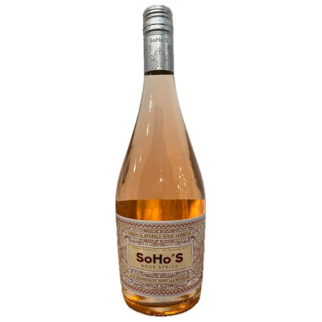SOHO´S ROSÉ SPRITZ 75 cl VINO ROSADO FRIZZANTE DE BODEGAS SÁNCHEZ ROMATE FRECO Y LIGERO