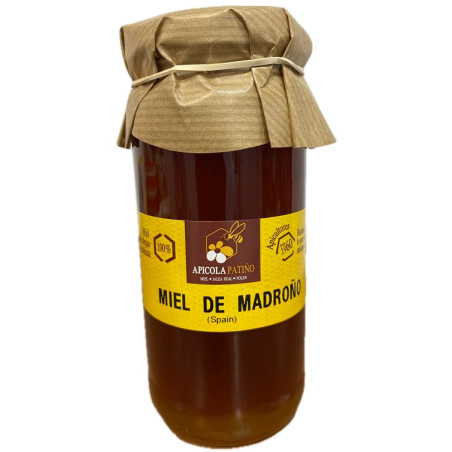 MIEL DE MADROÑO 300 G – APÍCOLA PATIÑO (CONIL DE LA FRONTERA) | AIRES DE CÁDIZ