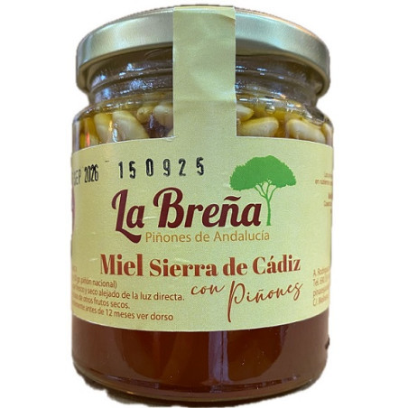 MIEL CON PIÑONES LA BREÑA 140 G