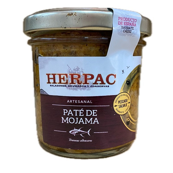 PATÉ DE MOJAMA TARRO 105g HERPAC BARBATE