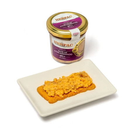 PATÉ DE ATÚN AHUMADO 105g HERPAC BARBATE