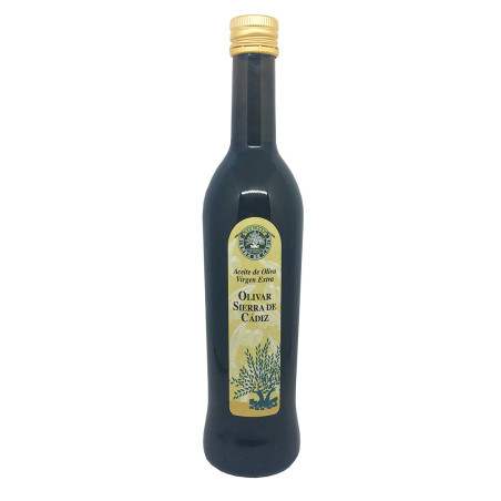 ACEITE DOP OLIVAR SIERRA DE CÁDIZ BOTELLA VIDRIO 500 ml