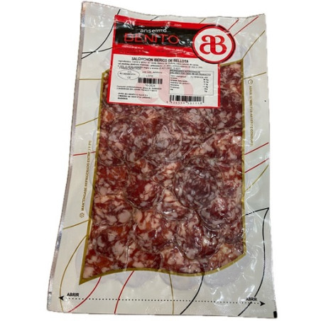 SALCHICHÓN IBÉRICO DE BELLOTA LONCHEADO ANSELMO BENITO 100 G