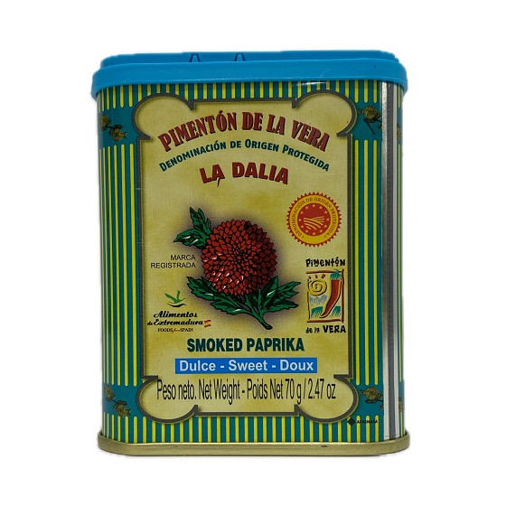 PIMENTÓN DE LA VERA LA DALIA DULCE LATA 70g