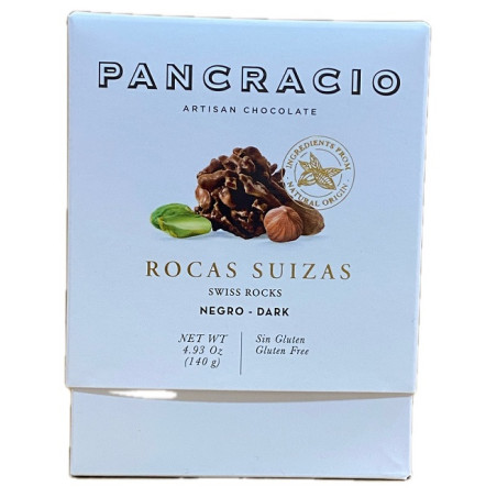CHOCOLATE ARTESANO ROCAS SUIZAS 140g PANCRACIO