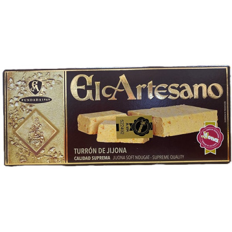 TURRÓN DE JIJONA EL ARTESANO 200G CALIDAD SUPREMA