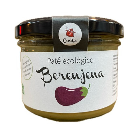 PATÉ ECOLÓGICO DE BERENJENAS 190g CONTIGO CONSERVAS ARTESANALES