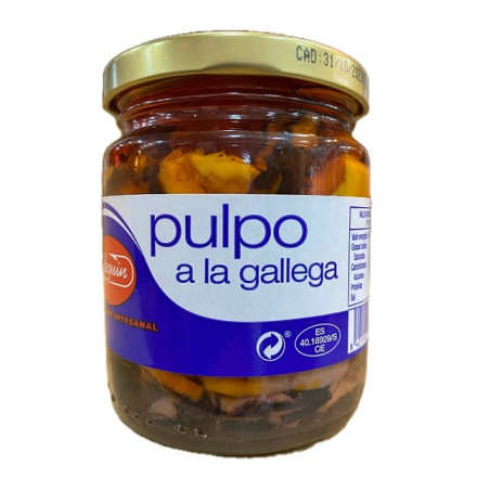 PULPO A LA GALLEGA TARRO 230 gr ARLEQUIN CALIDAD SELECCIONADA