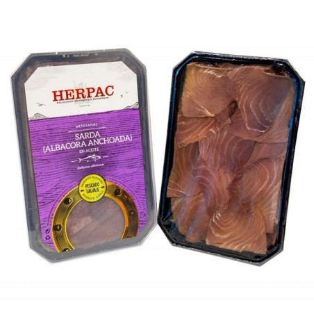 SARDA EN ACEITE 250g HERPAC BARBATE