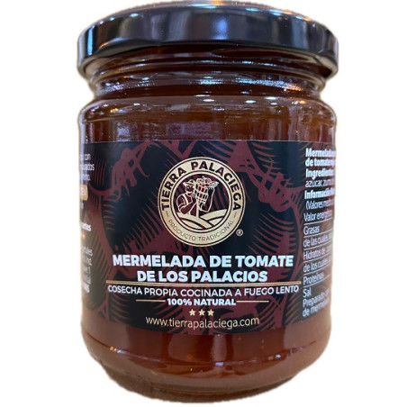 MERMELADA DE TOMATE TIERRA PALACIEGA 250 G – TOMATES DE LOS PALACIOS COSECHA PROPIA