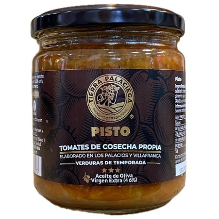 PISTO DE VERDURAS TIERRA PALACIEGA 340 G – ELABORADO CON TOMATES DE COSECHA PROPIA