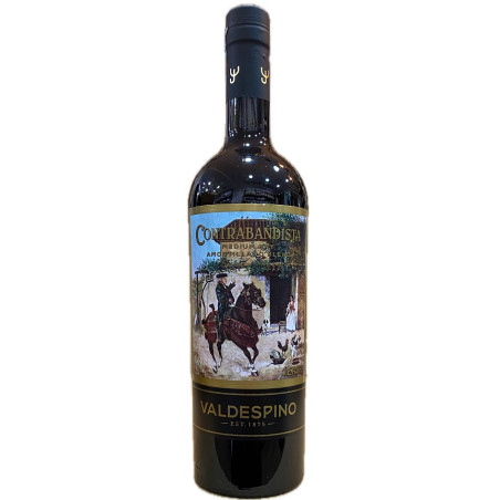 AMONTILLADO MEDIUM DRY CONTRABANDISTA 75 CL – BODEGA VALDESPINO