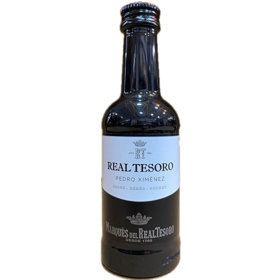 MINI BOTELLA 100 ml PEDRO XIMENEZ REAL TESORO