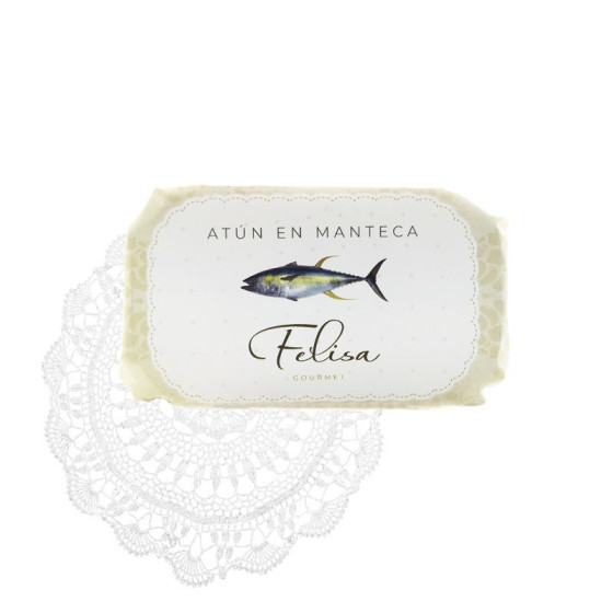 ATÚN EN MANTECA LATA 125 gr FELISA GOURMET BARBATE