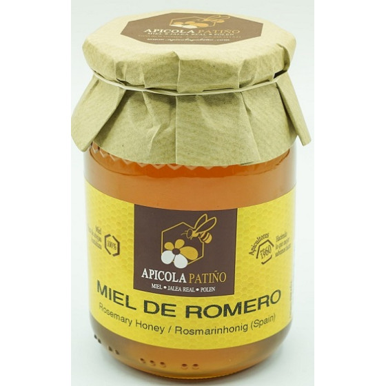 MIEL ROMERO TARRO 500 gr APICOLA PATIÑO CÁDIZ