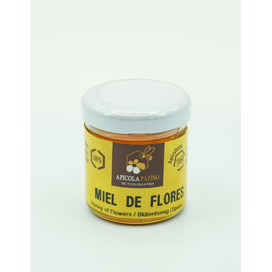MIEL DE FLORES 60g APICOLA PATIÑO