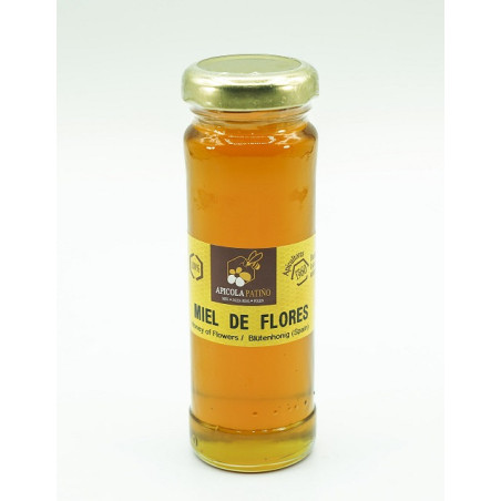 MIEL DE FLORES 150g APICOLA PATIÑO
