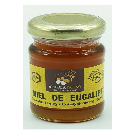 MIEL DE EUCALIPTO TARRO 60 gr APICOLA PATIÑO CONIL CÁDIZ