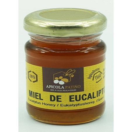 MIEL DE EUCALIPTO TARRO 60 gr APICOLA PATIÑO CONIL CÁDIZ