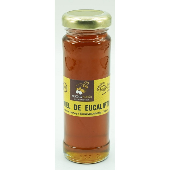 MIEL DE EUCALIPTO TARRO 150 gr APICOLA PATIÑO CONIL CÁDIZ