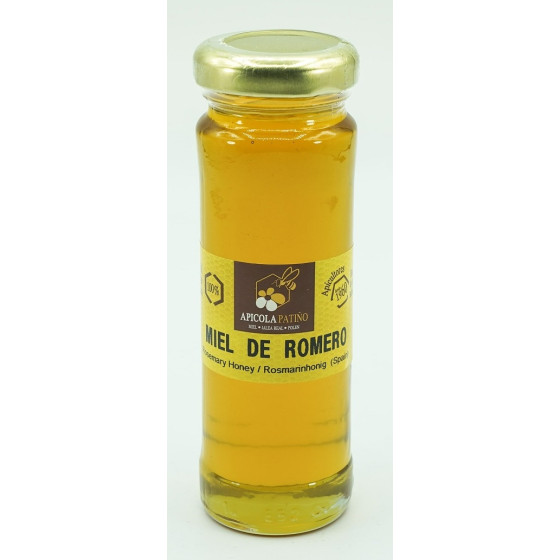 MIEL ROMERO TARRO 150 gr APICOLA PATIÑO CÁDIZ