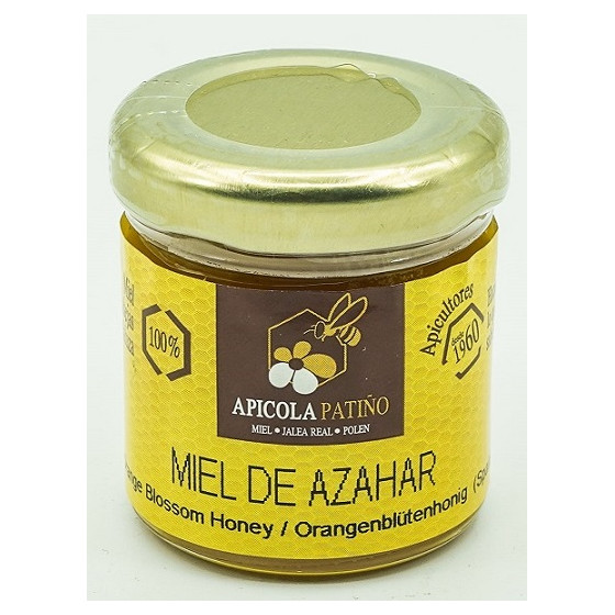 MIEL DE AZAHAR TARRO 60 gr APICOLA PATIÑO CONIL CÁDIZ