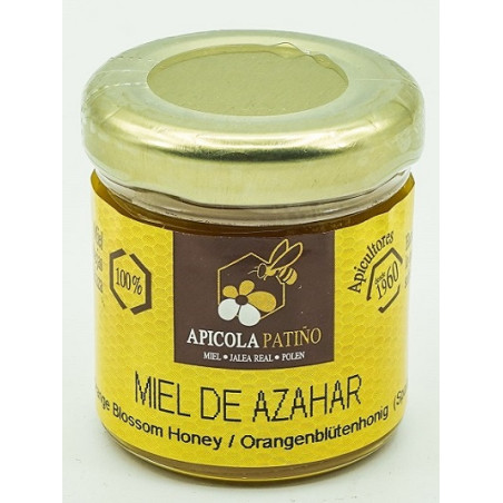 MIEL DE AZAHAR TARRO 60 gr APICOLA PATIÑO CONIL CÁDIZ
