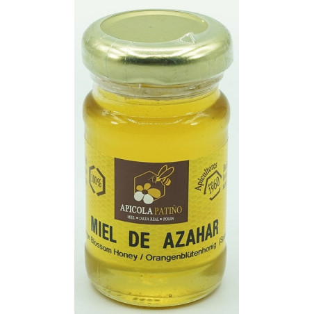 MIEL DE AZAHAR TARRO 80 gr APICOLA PATIÑO CONIL CÁDIZ