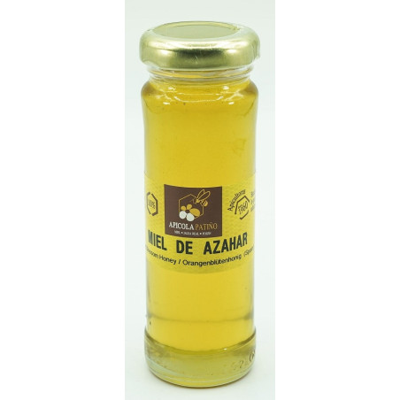 MIEL DE AZAHAR TARRO 150 gr APICOLA PATIÑO CONIL CÁDIZ