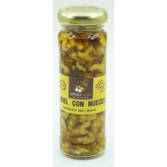 MIEL CON NUECES TARRO 150 gr APICOLA PATIÑO CONIL CÁDIZ