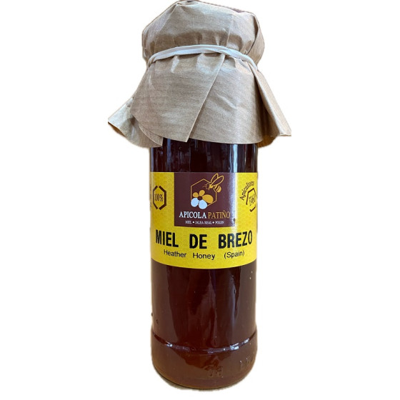 MIEL DE BREZO GOURMET APÍCOLA PATIÑO 150 G – ARTESANAL DE CONIL (CÁDIZ)
