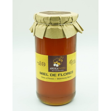 MIEL DE FLORES 1 KILO APICOLA PATIÑO