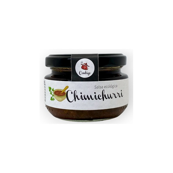 CHIMICHURRI SALSA ECOLÓGICA 110 GR CONTIGO CONSERVAS ARTESANALES
