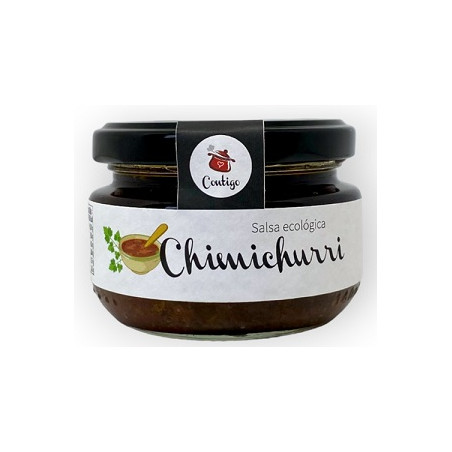 CHIMICHURRI SALSA ECOLÓGICA 110 GR CONTIGO CONSERVAS ARTESANALES