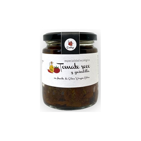 TOMATE SECO Y GUINDILLA 210g CONTIGO CONSERVAS ARTESANALES