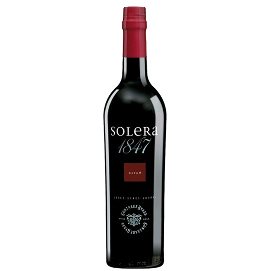 SOLERA 1847 CREAM 375 ml GONZÁLEZ BYASS JEREZ SHERRY