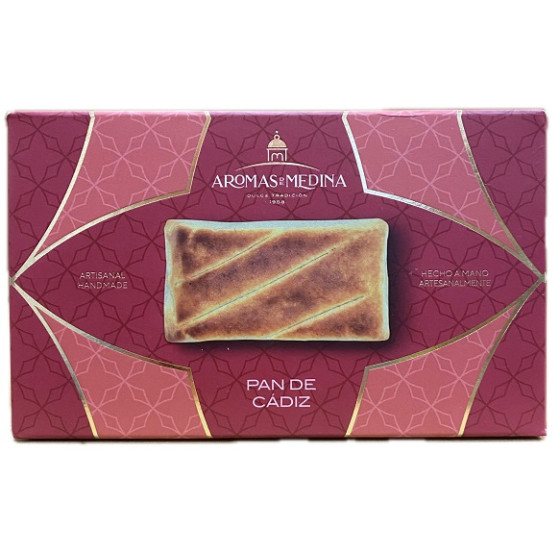 PAN DE CÁDIZ 250G AROMAS DE MEDINA – DULCE TÍPICO ARTESANAL DE CÁDIZ