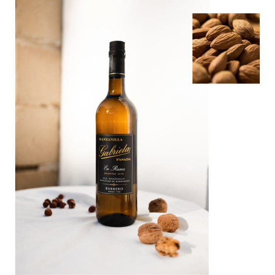 MANZANILLA GABRIELA PASADA EN RAMA 75 cl BODEGAS BARRERO
